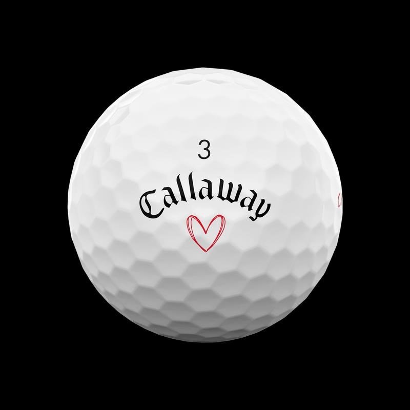 Callaway Supersoft palline da golf LIMITED VALENTINE LOVE