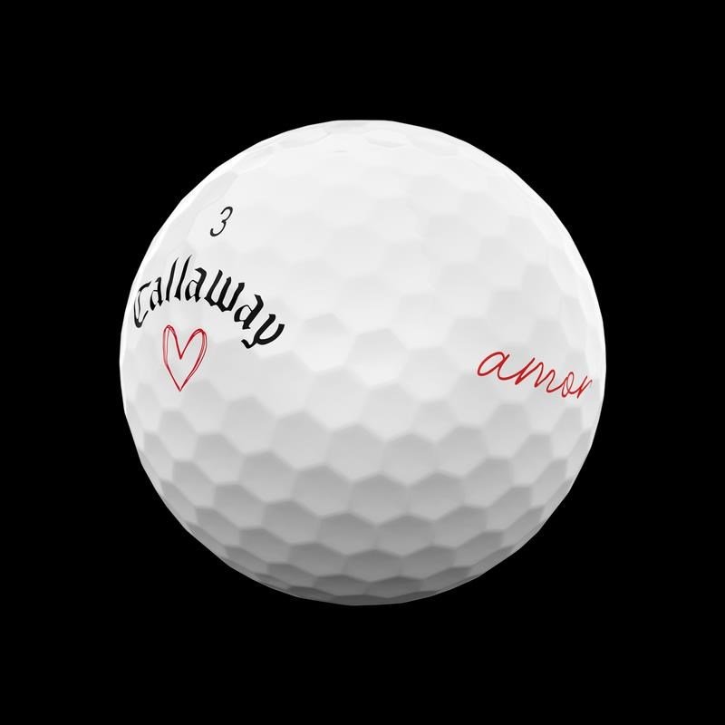 Callaway Supersoft palline da golf LIMITED VALENTINE LOVE