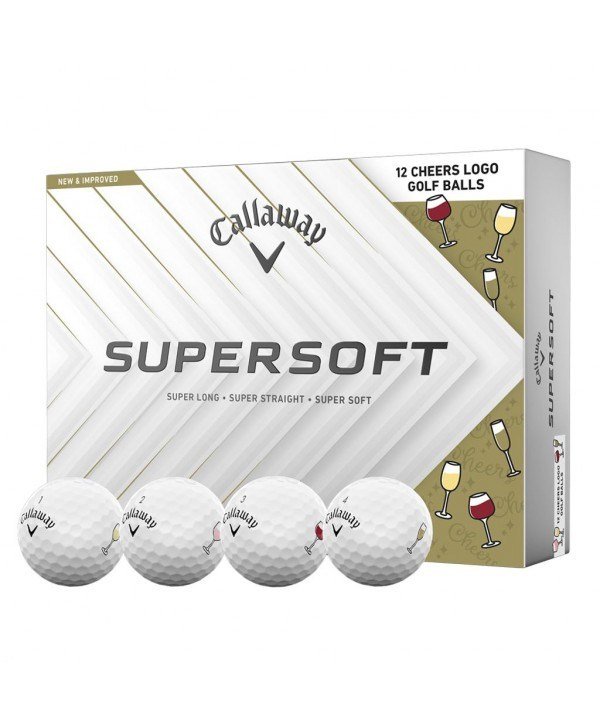 Callaway Supersoft palline da golf CHEERS (12 palle)