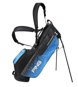 PING Hoofer Monsoon stand bag, nero/blu
