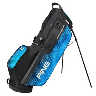 PING Hoofer Monsoon stand bag, nero/blu