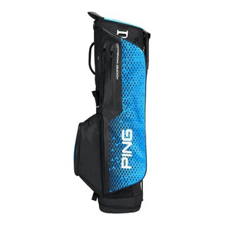 PING Hoofer Monsoon stand bag, nero/blu