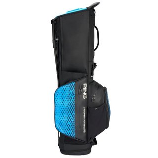 PING Hoofer Monsoon stand bag, nero/blu
