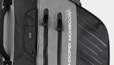 PING Hoofer Monsoon stand bag, nero/blu