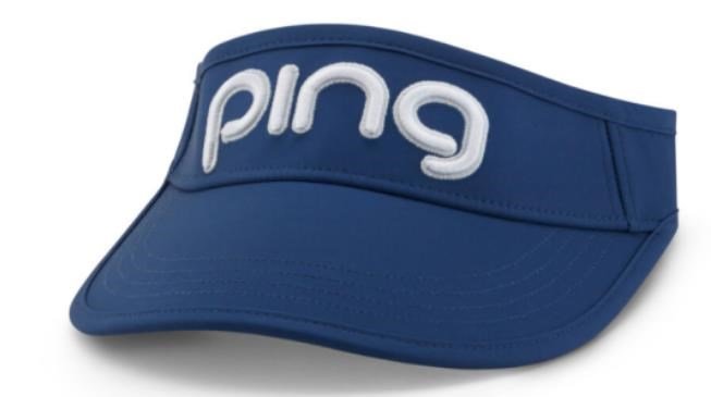 PING Tour visiera da donna, navy