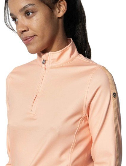 Daily Sports Anna manica lunga polo da donna, salmone