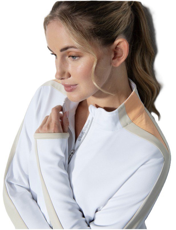 Daily Sports BAYONNE giacca da donna, bianco/arancione