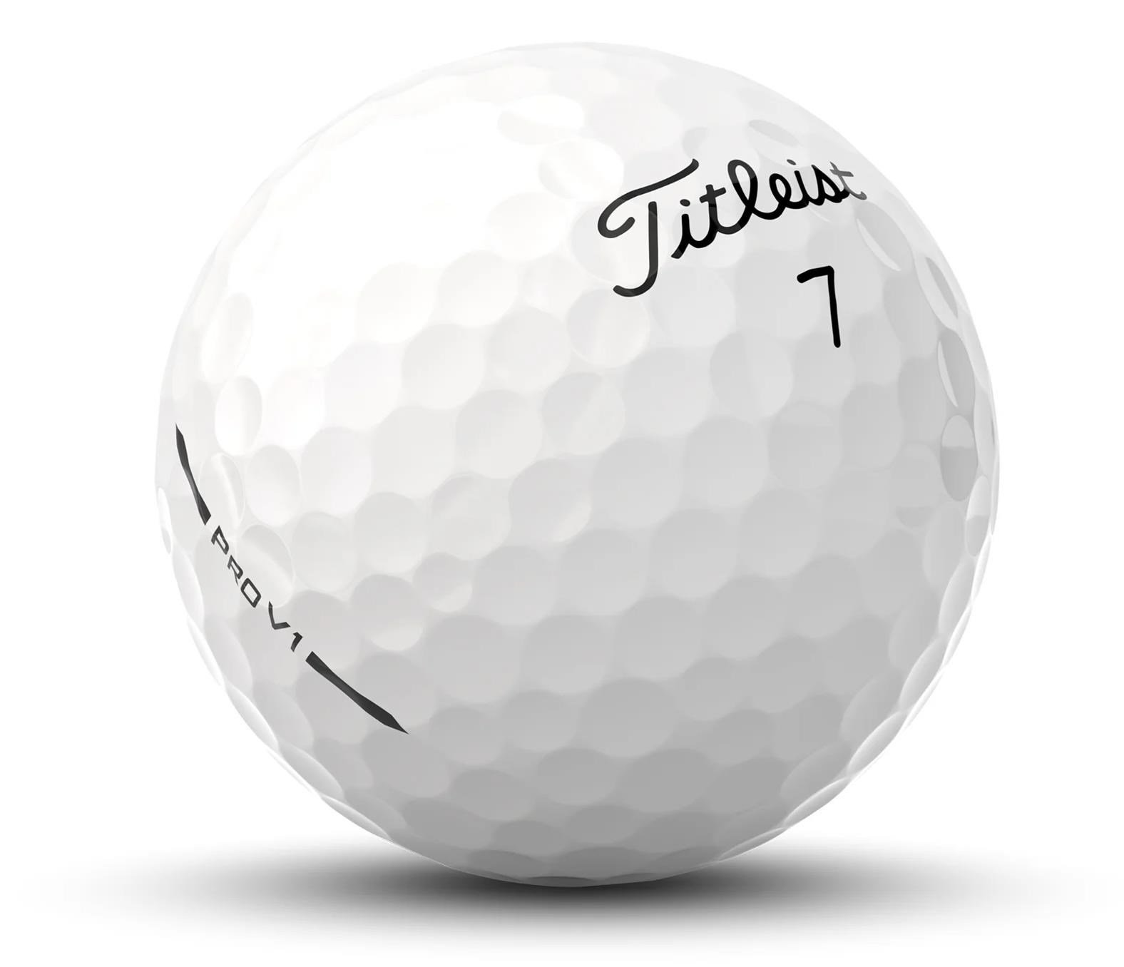 Titleist Pro V1 palline da golf 2025 (12 palline), High Number