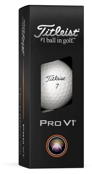 Titleist Pro V1 palline da golf 2025 (12 palline), High Number