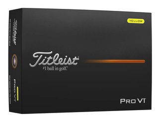 Titleist Pro V1 palline da golf 2025 (12 palline), gialle
