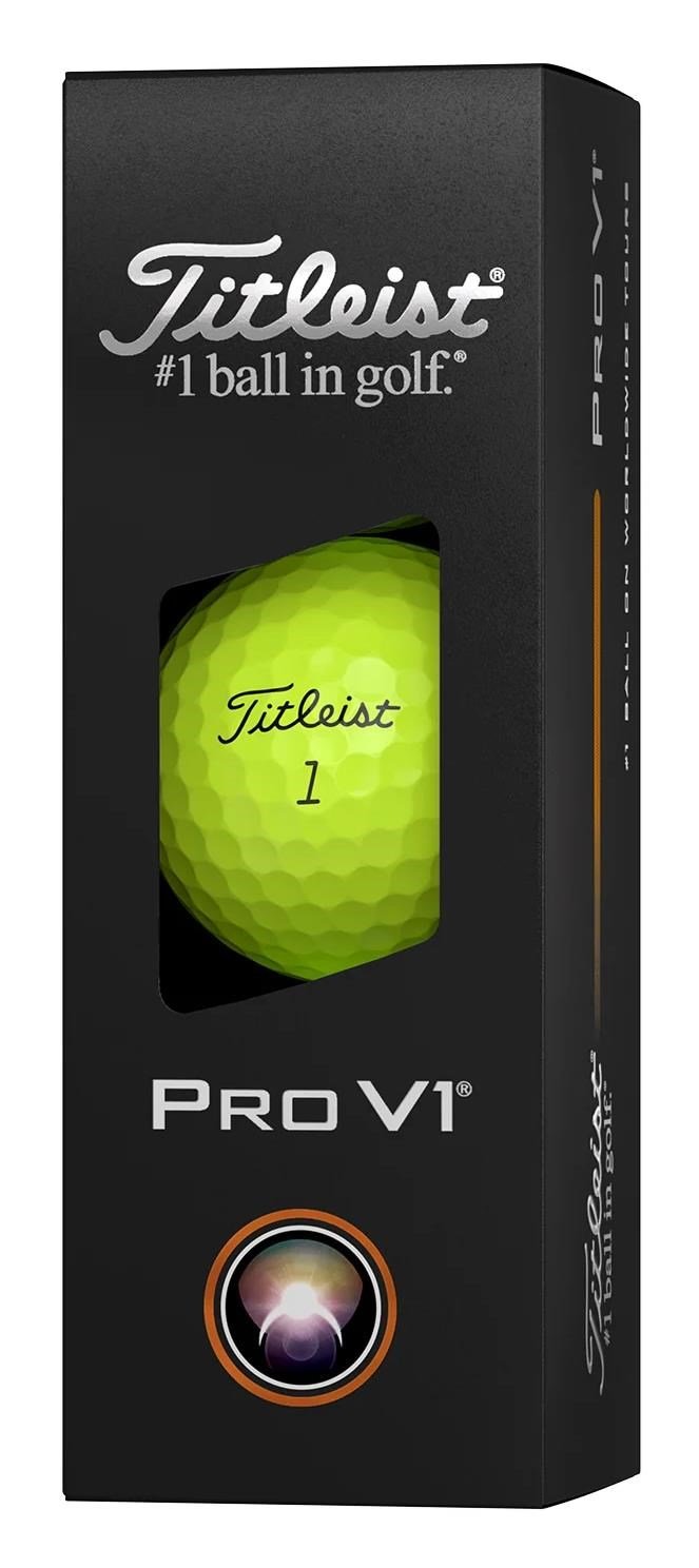Titleist Pro V1 palline da golf 2025 (12 palline), gialle