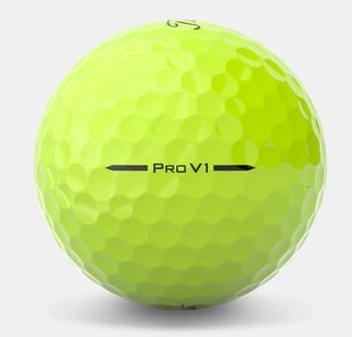 Titleist Pro V1 palline da golf 2025 (12 palline), gialle