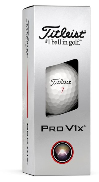 Titleist Pro V1x 2025 palline da golf High Number (#5 - #8)