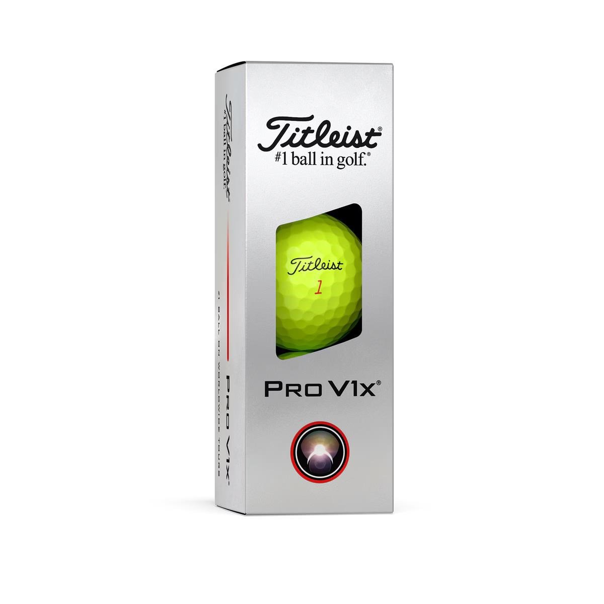 Titleist Pro V1x 2025 palline da golf, gialle
