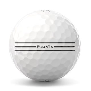 Titleist Pro V1x 2025 palline da golf, Enhanced Alignment