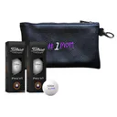 Titleist Pro V1 palline da golf 2025, confezione da 6 con pochette