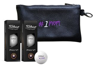 Titleist Pro V1 palline da golf 2025, confezione da 6 con pochette