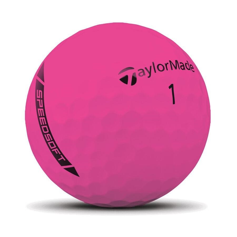 TaylorMade SpeedSoft palline da golf, rosa