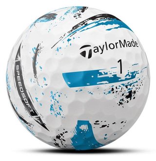 TaylorMade SpeedSoft Ink palline da golf (12 palline), multi