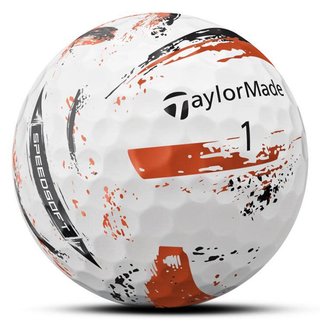 TaylorMade SpeedSoft Ink palline da golf (12 palline), multi