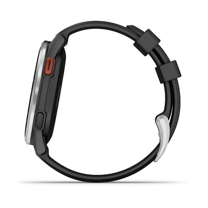 Garmin Approach S44 GPS orologio da golf, nero/argento alluminio