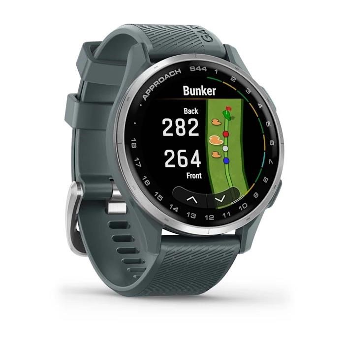 Garmin Approach S44 GPS orologio da golf, twilight/argento alluminio
