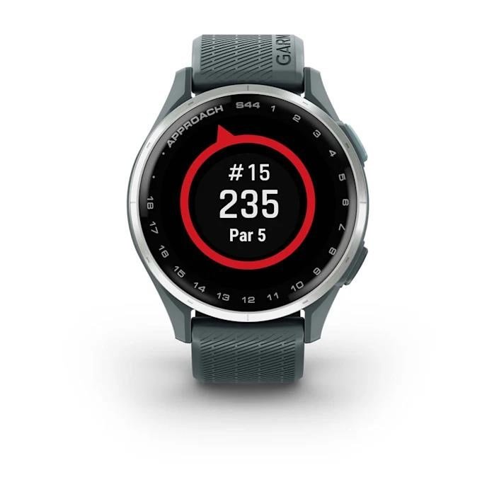 Garmin Approach S44 GPS orologio da golf, twilight/argento alluminio