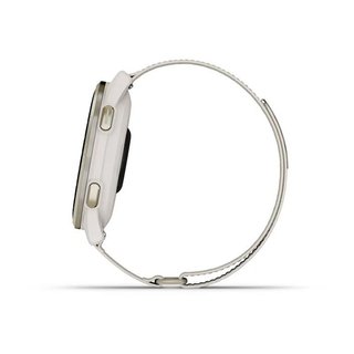 Garmin Approach S50 GPS orologio, avorio nylon/oro crema alluminio