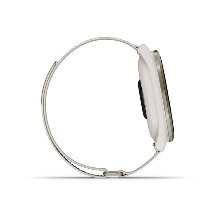 Garmin Approach S50 GPS orologio, avorio nylon/oro crema alluminio