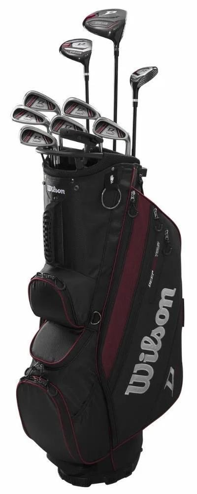 Wilson Deep Red Tour golf set da uomo, acciaio