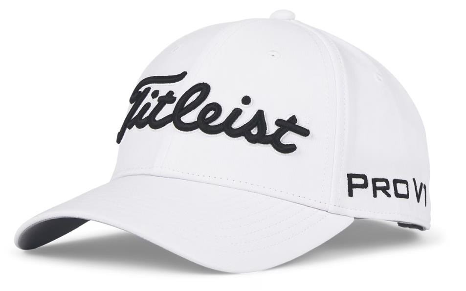 Titleist Tour Performance cappellino da uomo, bianco/nero