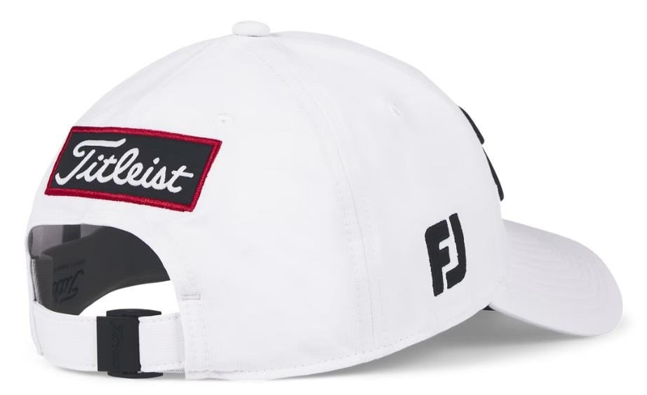 Titleist Tour Performance cappellino da uomo, bianco/nero