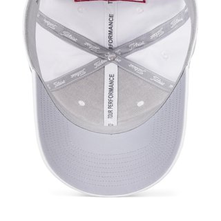 Titleist Tour Performance cappellino da uomo, bianco/nero