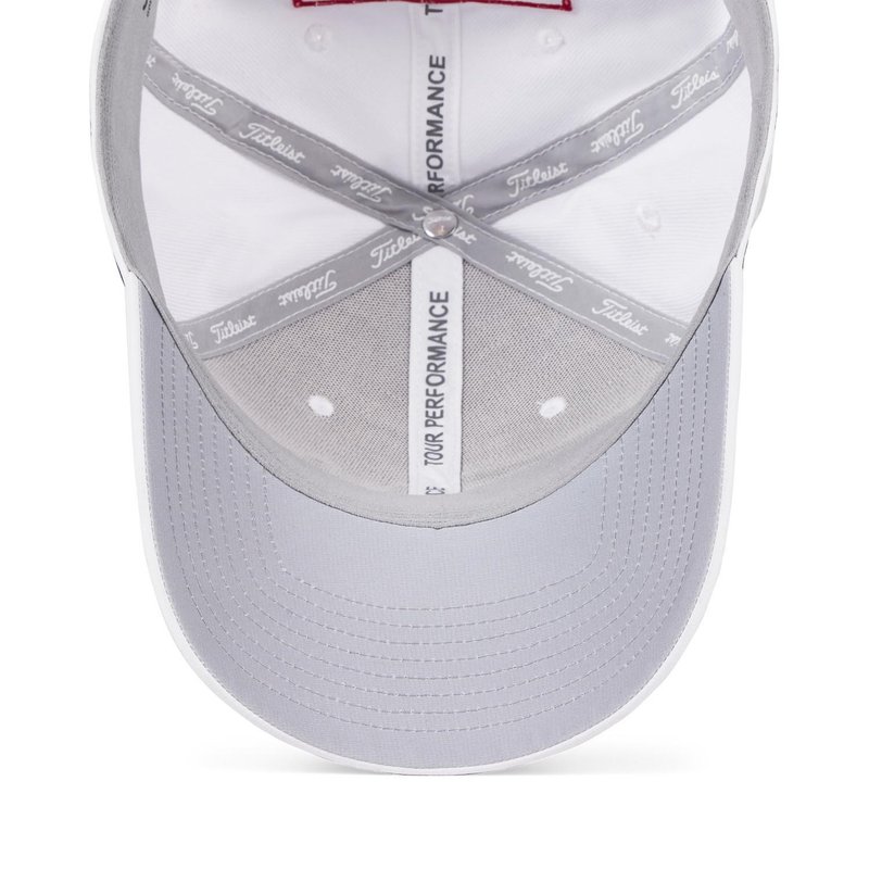 Titleist Tour Performance cappellino da uomo, bianco/nero