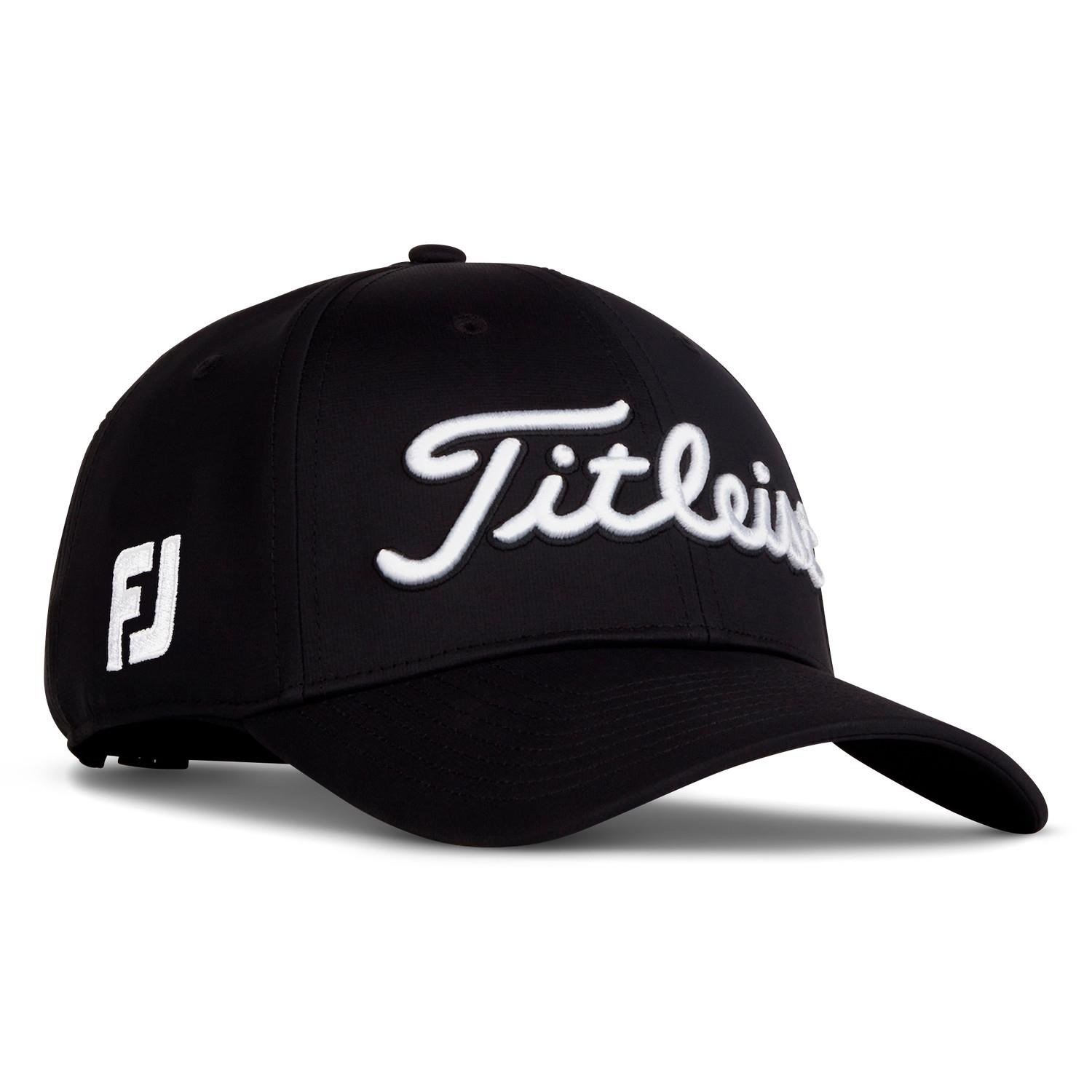 Titleist Tour Performance cappellino da uomo, nero/bianco