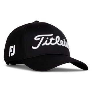 Titleist Tour Performance cappellino da uomo, nero/bianco