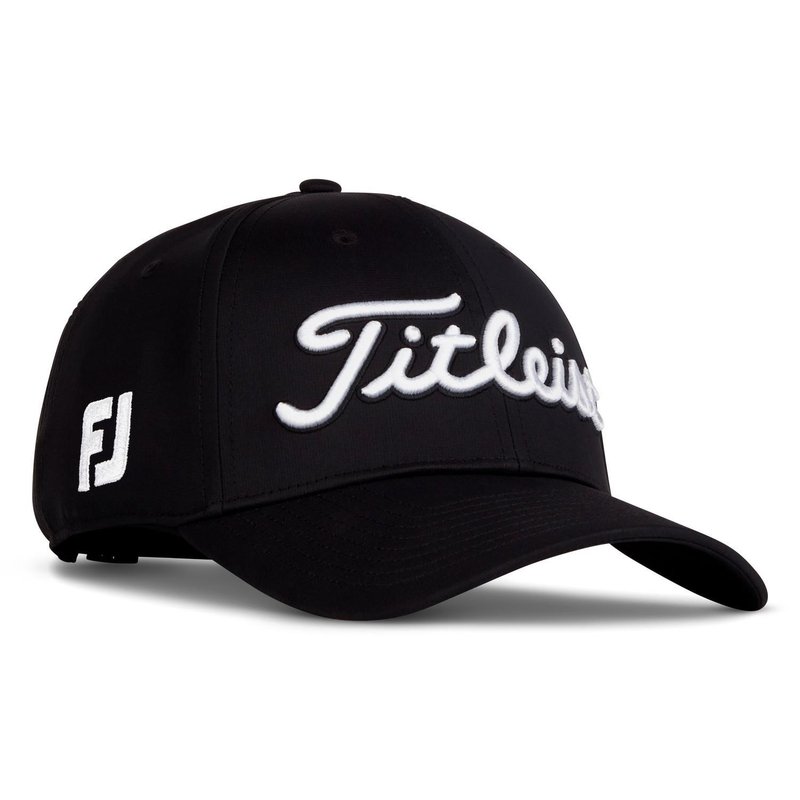 Titleist Tour Performance cappellino da uomo, nero/bianco