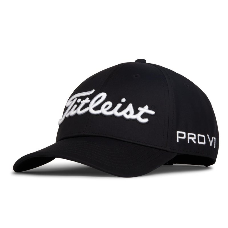 Titleist Tour Performance cappellino da uomo, nero/bianco