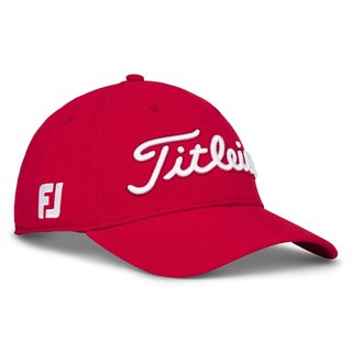 Titleist Tour Performance cappellino da uomo, rosso/bianco
