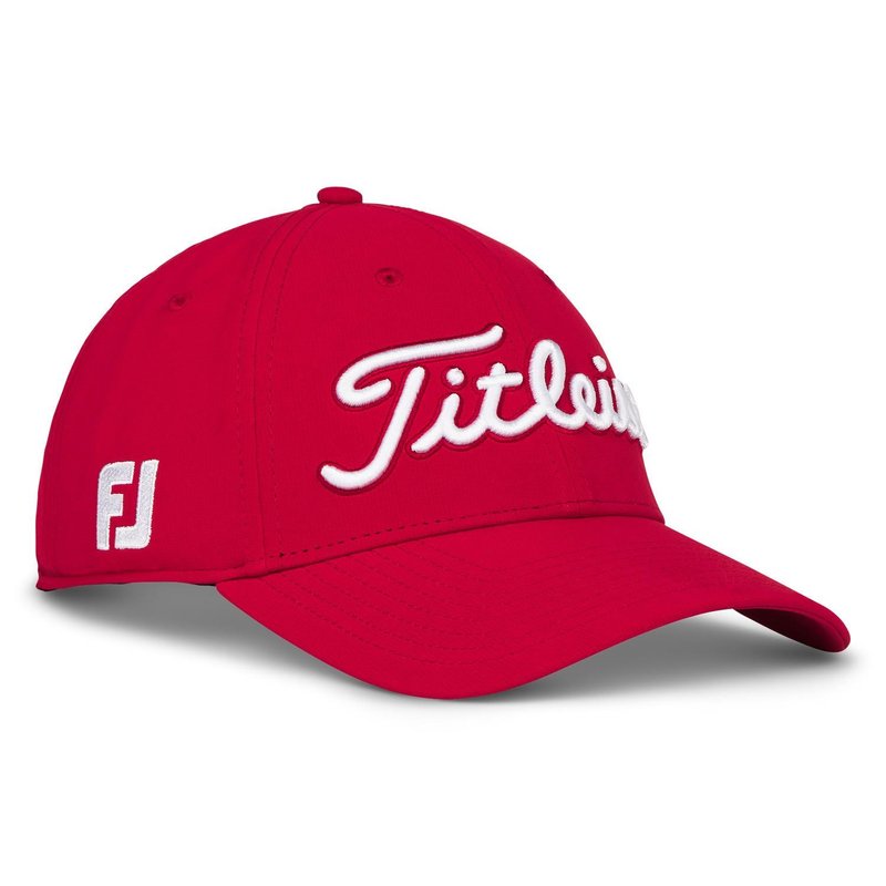 Titleist Tour Performance cappellino da uomo, rosso/bianco