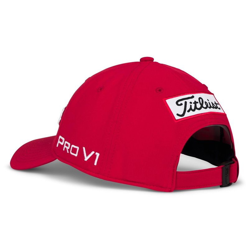 Titleist Tour Performance cappellino da uomo, rosso/bianco
