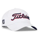 Titleist Tour Performance cappellino da uomo, bianco/blu navy/rosso