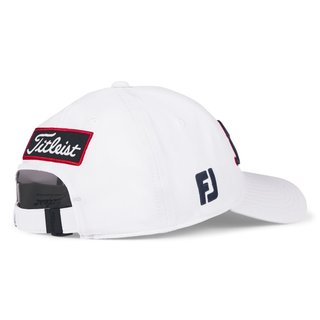 Titleist Tour Performance cappellino da uomo, bianco/blu navy/rosso