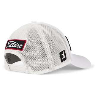 Titleist Tour Mesh cappellino da uomo, bianco/nero