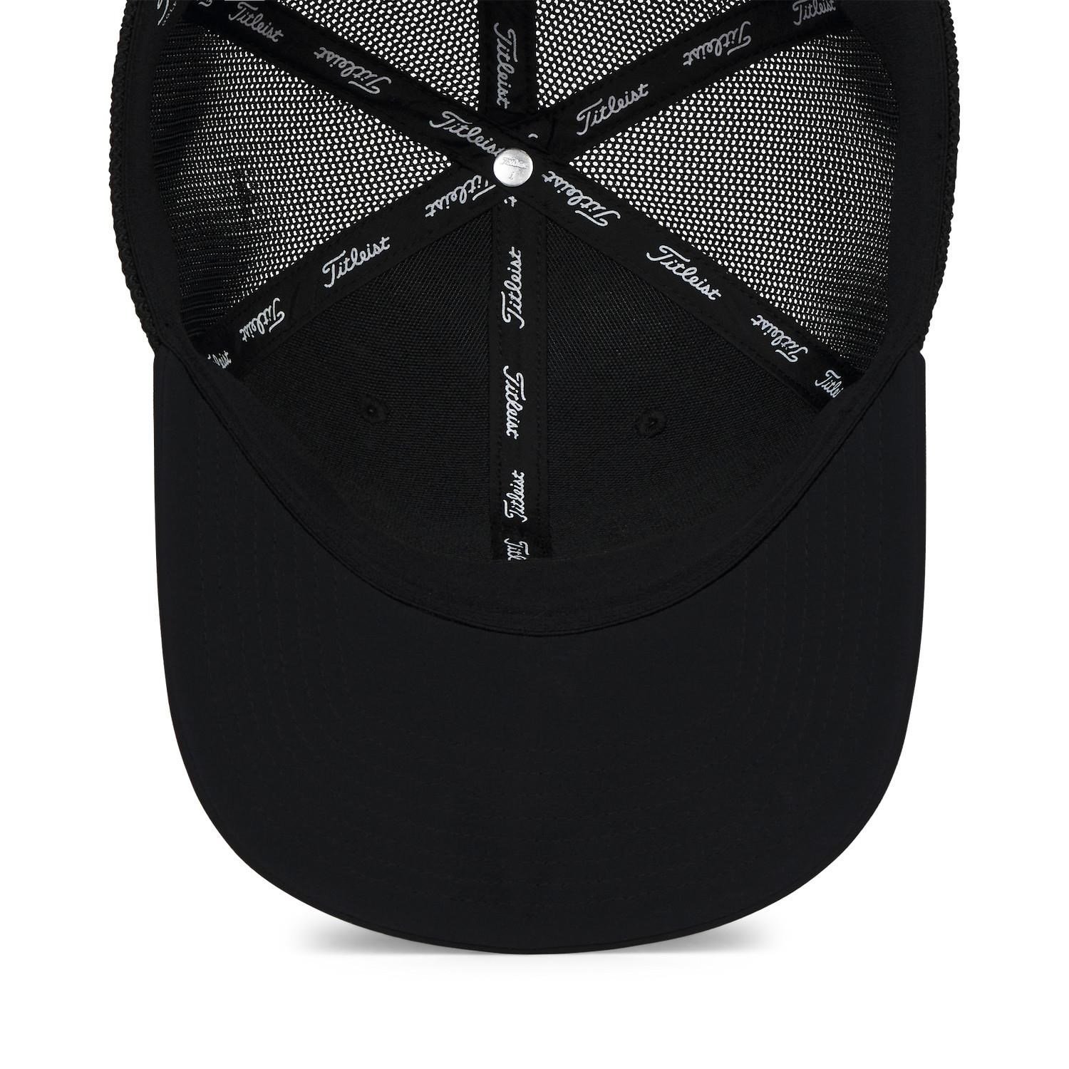 Titleist Tour Mesh cappellino da uomo, nero/bianco