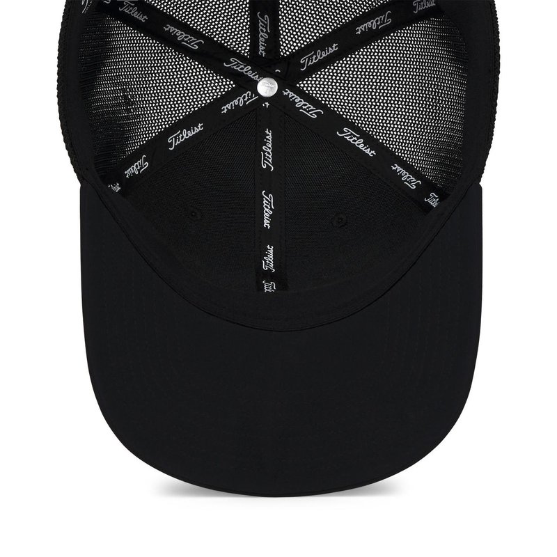 Titleist Tour Mesh cappellino da uomo, nero/bianco