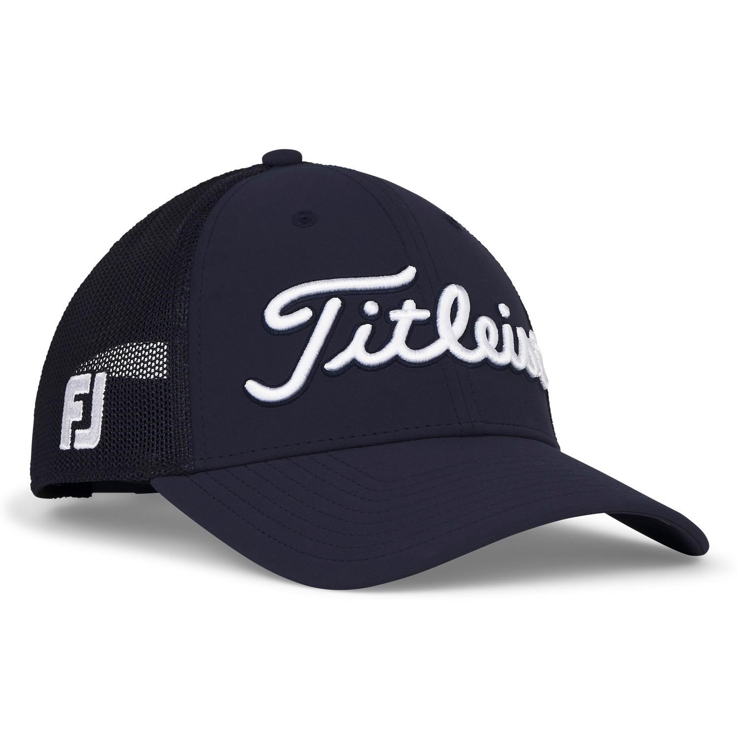 Titleist Tour Mesh cappellino da uomo, navy/bianco
