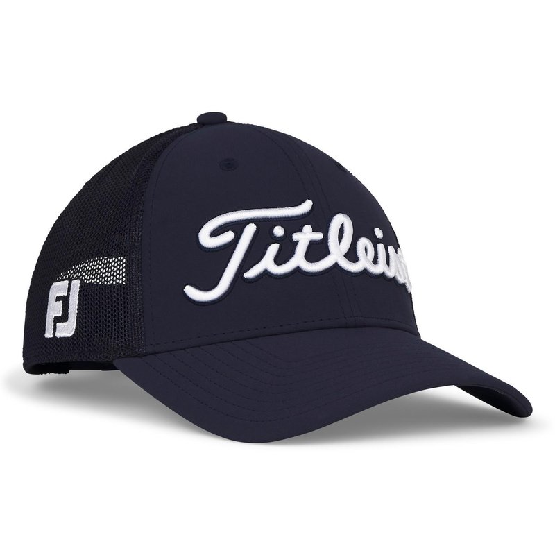 Titleist Tour Mesh cappellino da uomo, navy/bianco