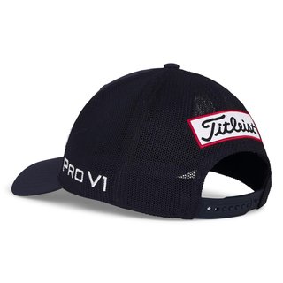 Titleist Tour Mesh cappellino da uomo, navy/bianco
