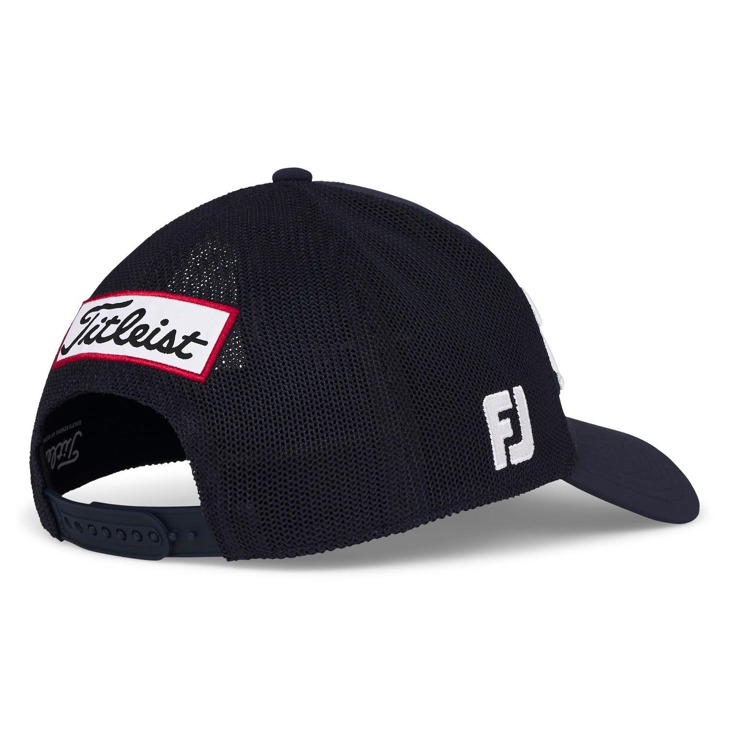 Titleist Tour Mesh cappellino da uomo, navy/bianco